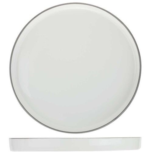 Plate 25cm - COPENHAGUE GREY LINE
